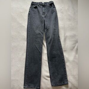 Abercrombie and Fitch The 90’s Straight Ultra High Rise Curve Love Jean